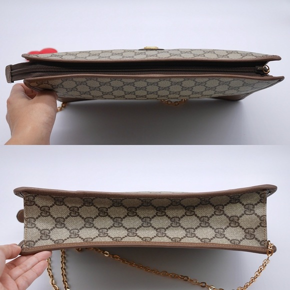 🍓GUCCI Supreme PVC Clutch - Picture 2 of 10